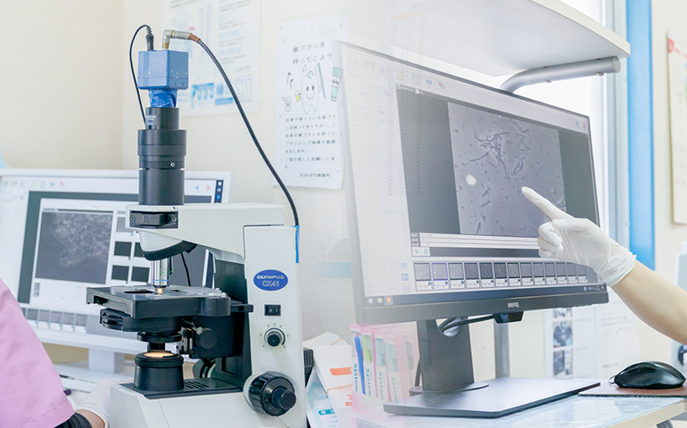 02 位相差顕微鏡検査の導入